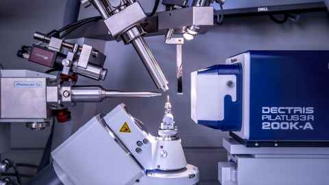 An image of the  Rigaku XtaLAB Synergy-S  X-ray diffractometer